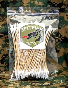 Spitfire Tactical Cleaning/Applicator Swab Double Ended 100 Count