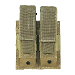 Voodoo Tactical MOLLE Double Pistol Mag Pouch