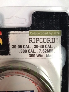 OTIS .308, 30-06, 30-30 Calibers, 7.62mm, and 300Win. Mag. Ripcord