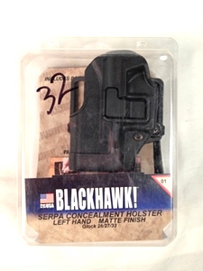 Blackhawk Serpa Holster for Glock: 26, 27, or 33.