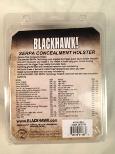 Blackhawk Serpa Holster for Glock: 26, 27, or 33.