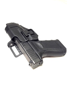Blackhawk Serpa Holster for Glock: 26, 27, and 33.