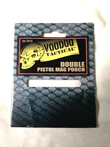 Voodoo Tactical Double Pistol Mag Pouch