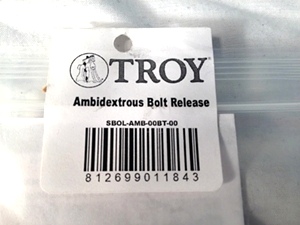 AR15 Ambidextrious Bolt Release