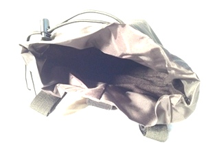 Black Roll Up Dump Bag