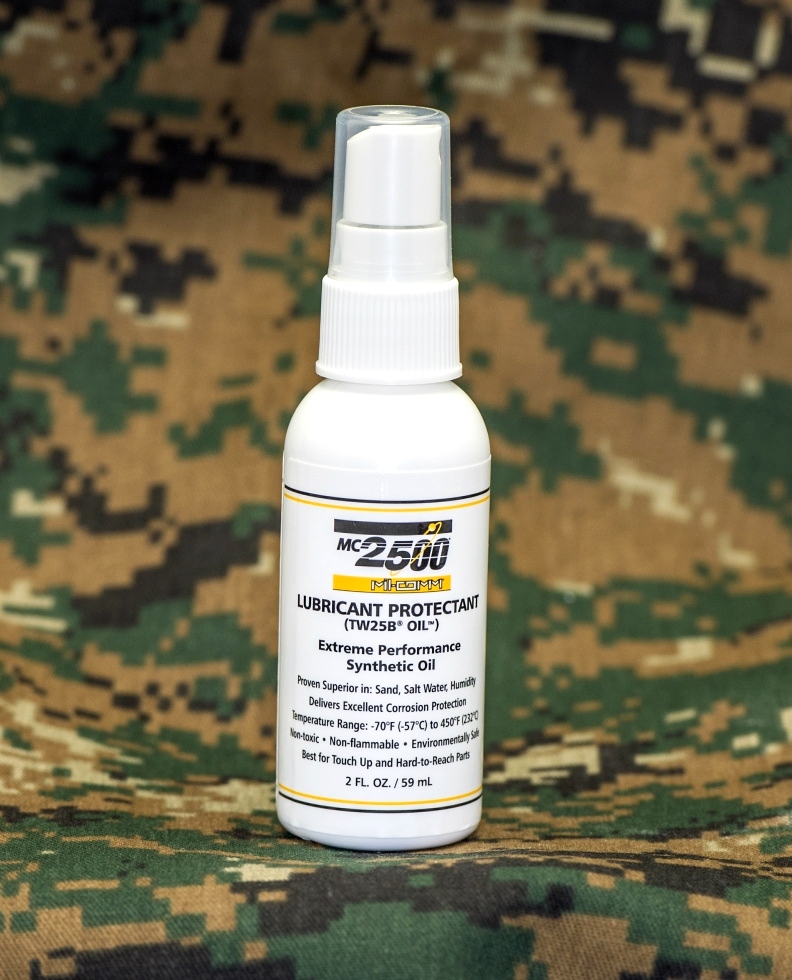 Mil-Comm MC2500 Weapons Oil 2 Ounce Spray Bottle