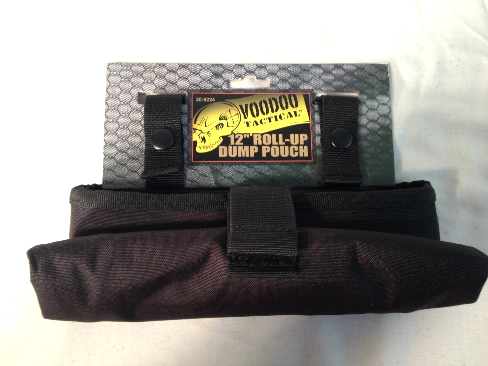 Black Roll Up Dump Bag